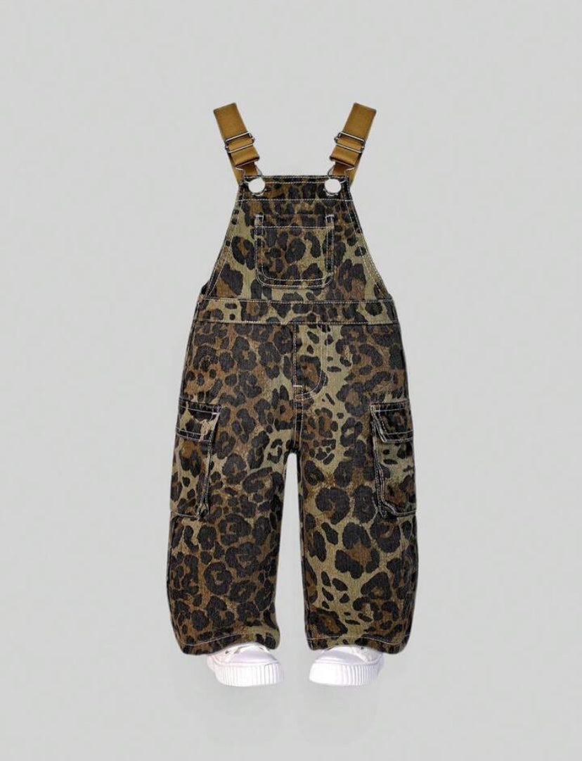 Wild Child Overalls +free “Just a Girl”